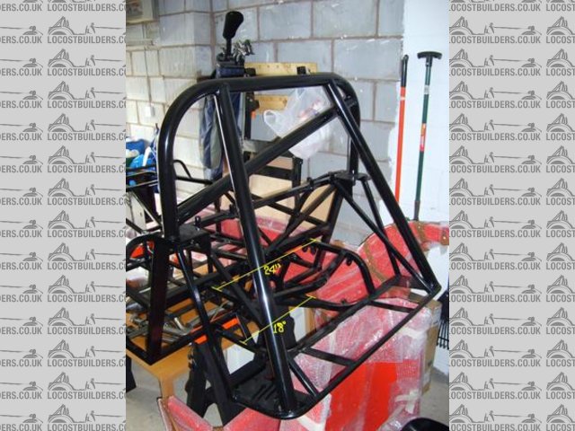rear chassis with rollbar